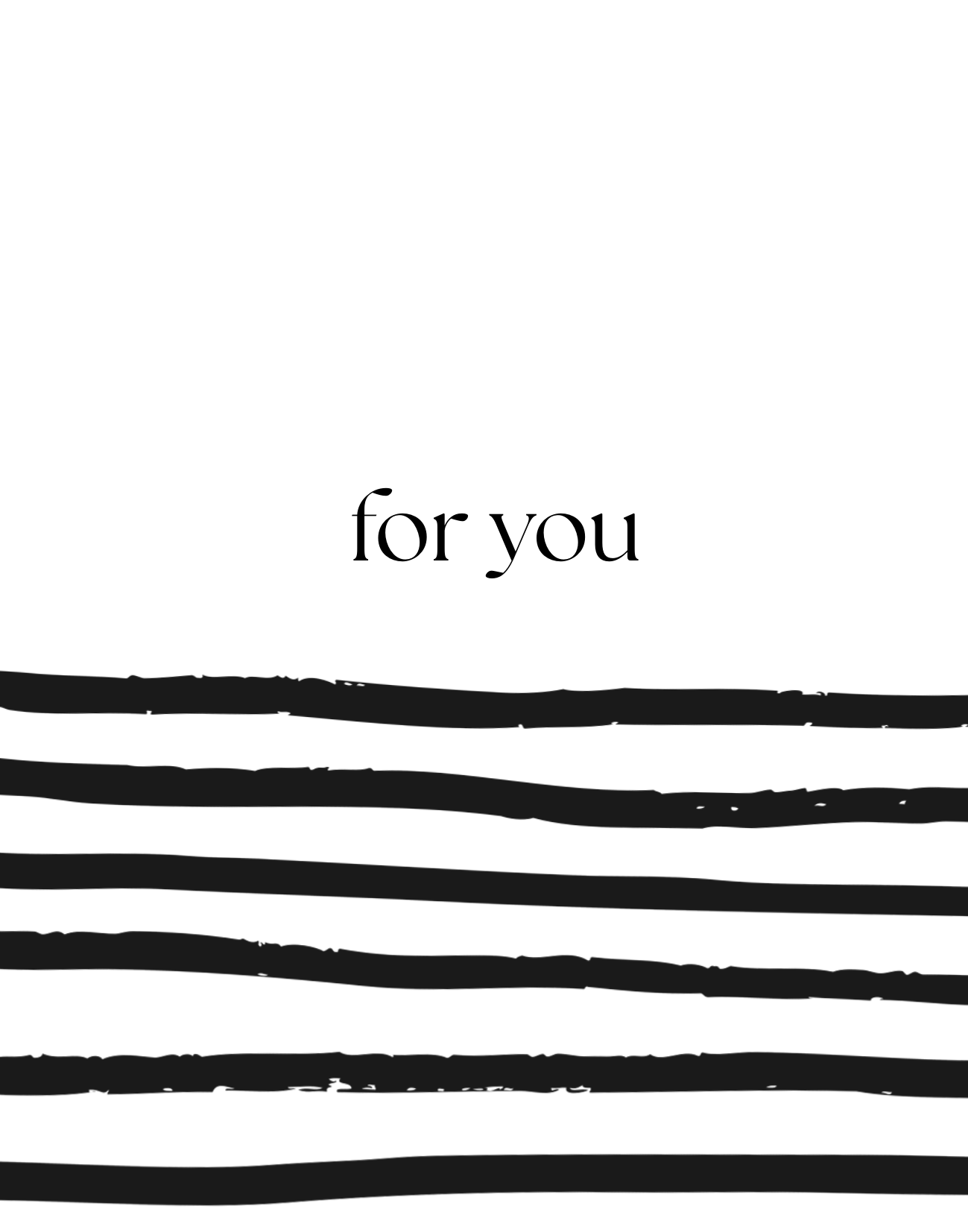 Card - striped